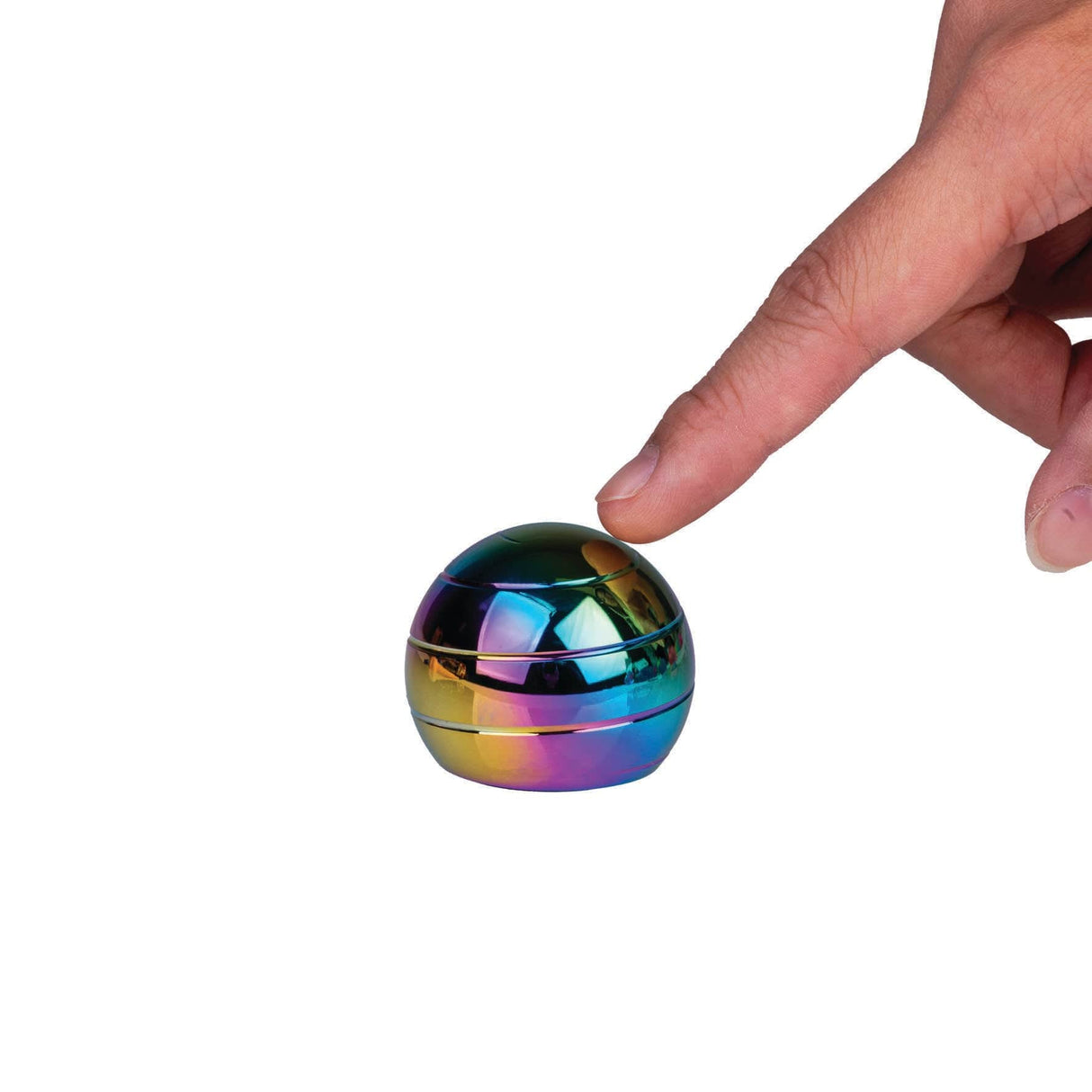 Sensory Corner Fidget Metallic Rainbow Gyro