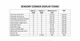 Sensory Corner SC Display Stand Set