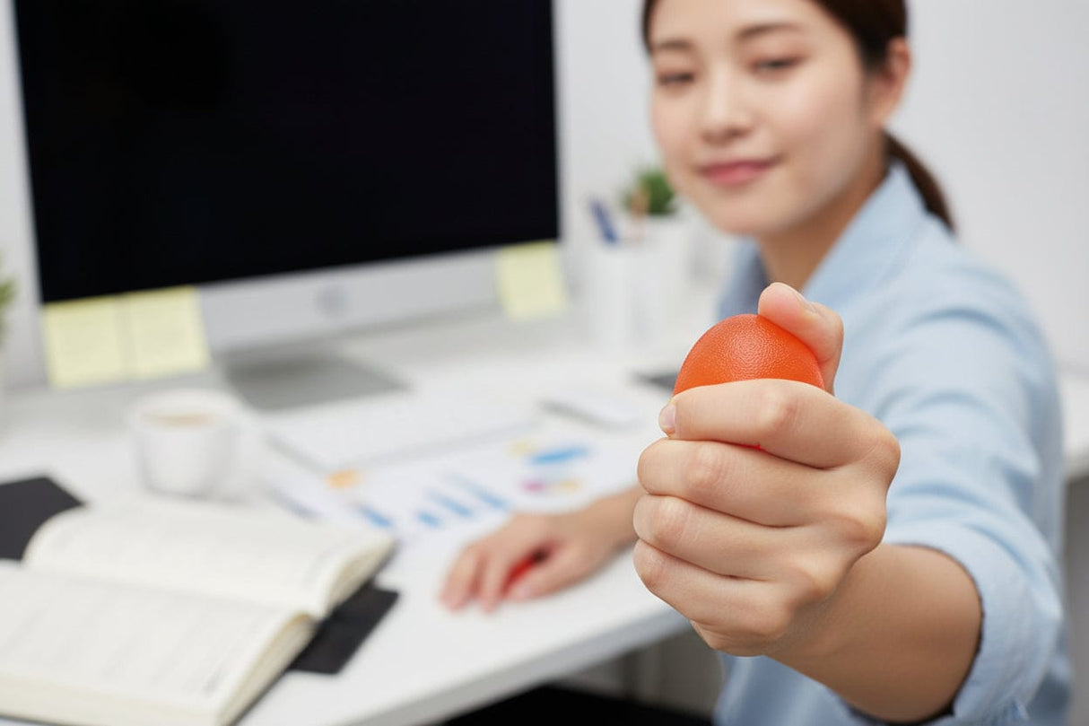 Sensory Corner Tactile Squeezy Eggs 6 Set