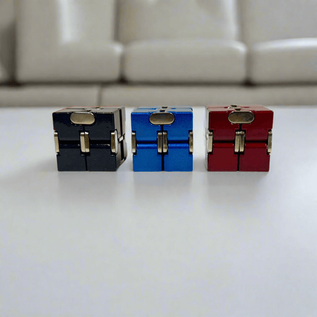 vendor-unknown Fidget Metal Infinity Cube