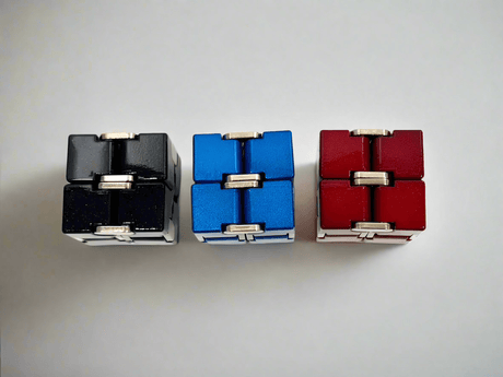 vendor-unknown Fidget Metal Infinity Cube