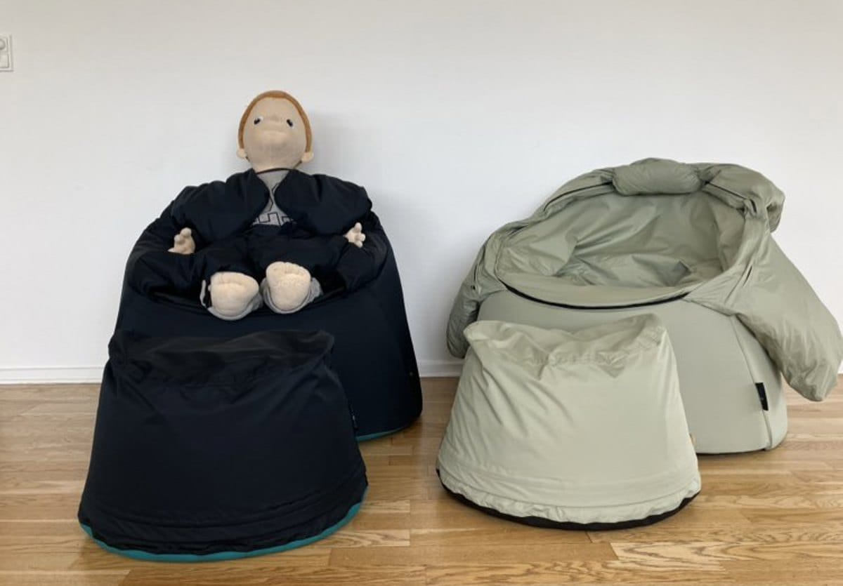 W.S. Medical Weighted/ Pressure Protac Sensit and Puff Chair Junior (AQUA COLOUR ONLY)