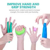 Fabrication Enterprises Tactile Anti-Microbial Theraputty (set 6 x 113g)
