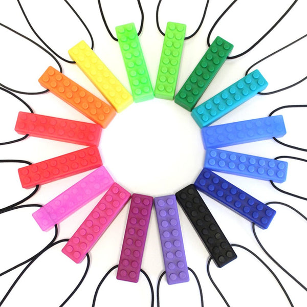 Brick Stick Chewable Necklace - Sensory Corner