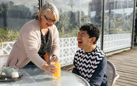 Brolly Sheets Aids For daily Living Bib Patterned