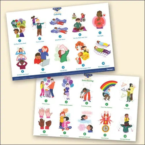 Therapro Books Calming and Stress Busting Exercises