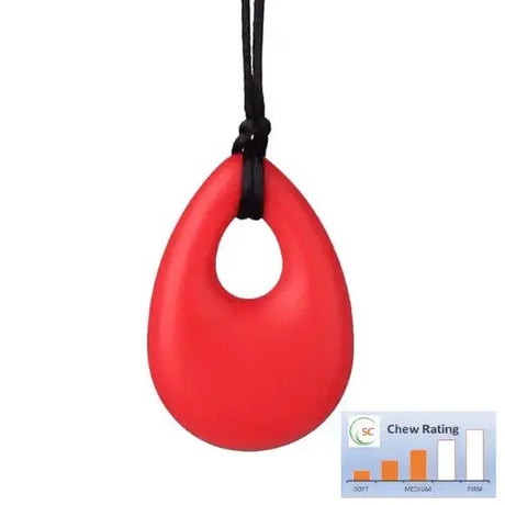 Kean Oral Motor Red Chewable Teardrop (6 Set)