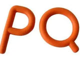Chewy Tube Oral Motor Chewy Tube (Ps and Qs) 12 Set With Cords