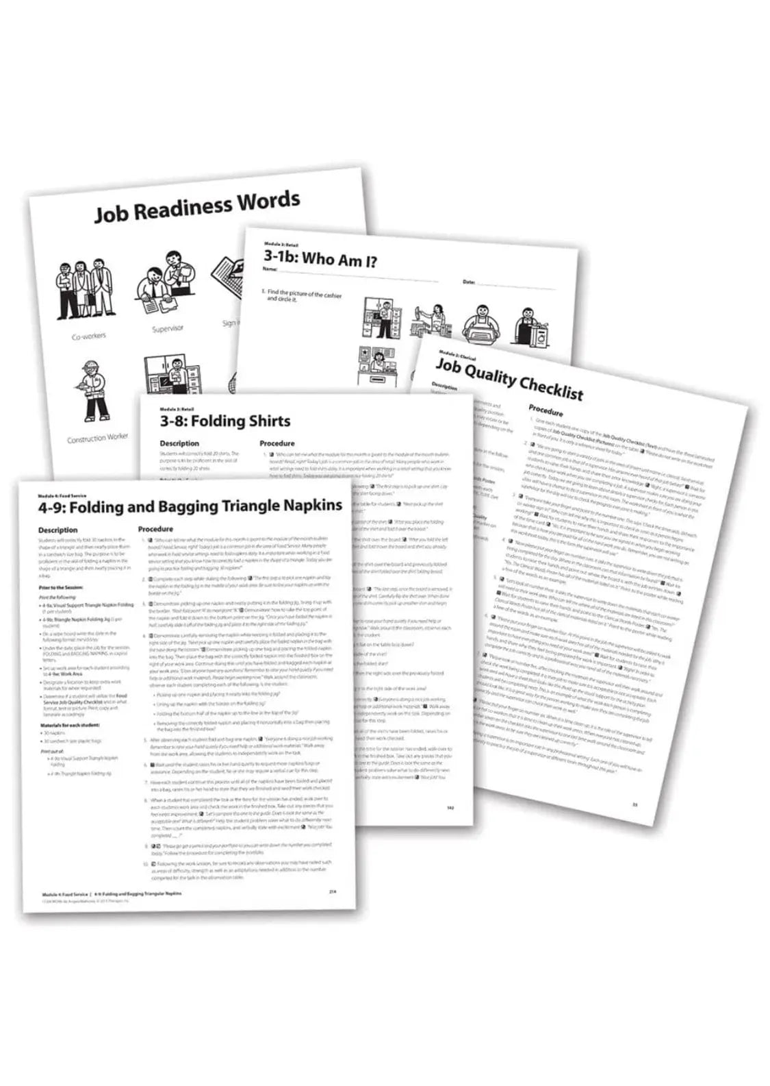 Therapro Books I Can Work Program