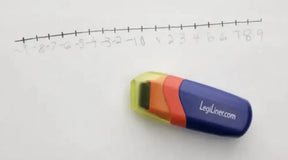 Legiliner Fine Motor Legi Liner Number line Rolling Stamp