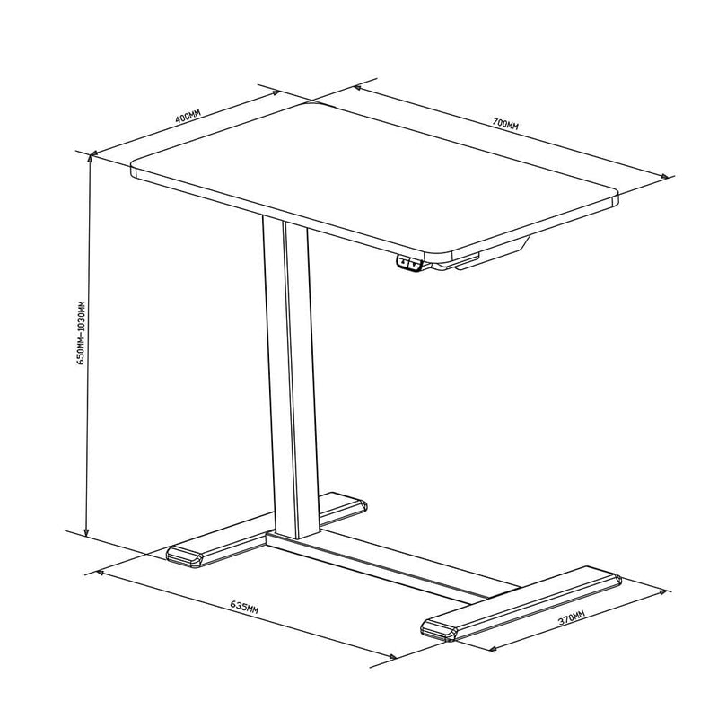 Malmo Electric Desk - Sensory Corner