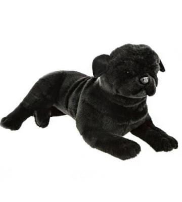 Weighted Dog (Pug 1.5kg Black) - Sensory Corner