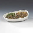 vendor-unknown Aids For daily Living Light Grey Scooper Dish with Non Skid Base (Skidtrol)