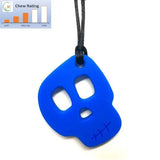 Yiwu Enjoy Commodity Co Ltd Royal Blue Skull Chewable Pendant