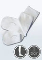Smartknit Clothing & Accessories White / Small SmartKnit Big Kids Seamless Socks (Adults)