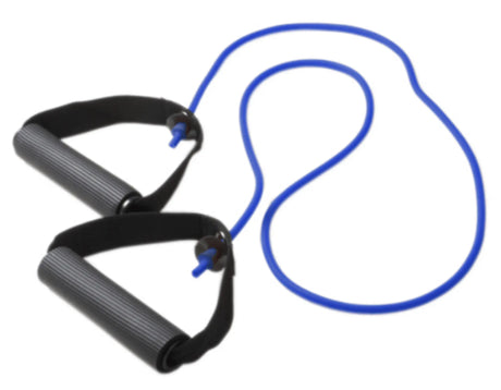 vendor-unknown Gross Motor Blue Tubing n Handles Exerciser 36"