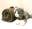 Sensory Corner Sensory Packages Grey Cat Weighted Blanket Buddy Set