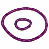 Abilitations Oral Motor Purple Chewlery Bracelet & Necklace set