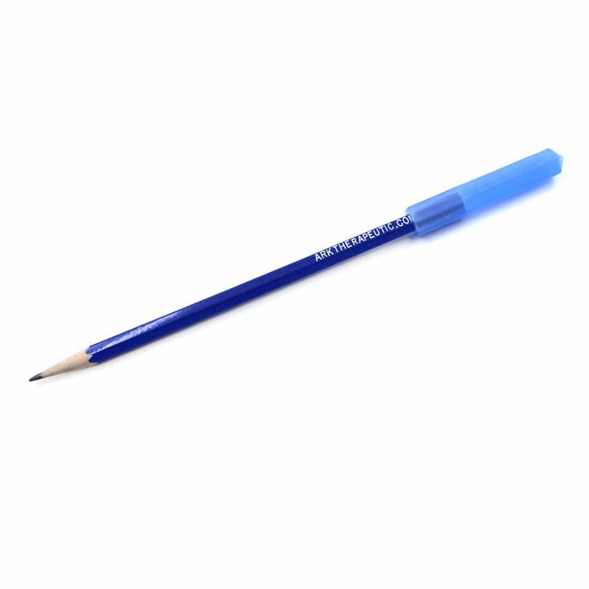 Ark Therapeutics Oral Motor Blue Translucent - XT Medium Krypto-Bite Chewable Pencil Topper