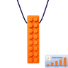 Ark Therapeutics Oral Motor Orange - Firm Brick Stick Chewable Necklace