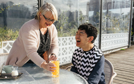 Brolly Sheets Aids For daily Living Bib Patterned