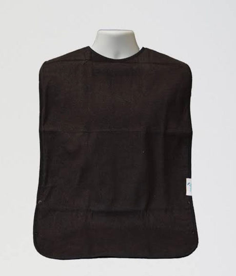 Brolly Sheets Aids For daily Living Black Adult Tray Bib