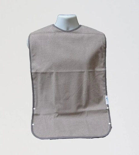 Brolly Sheets Aids For daily Living Grey Adult Tray Bib