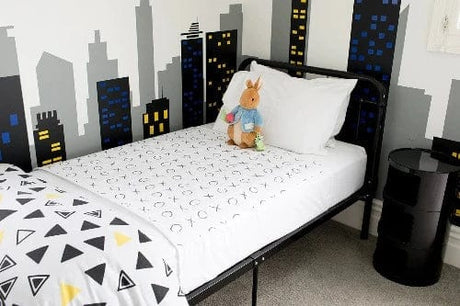 Brolly Sheets Aids For daily Living King Single Brolly Sheet with Wings- Hugs And Kisses