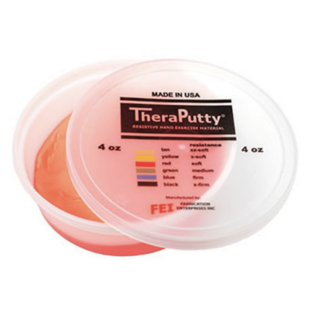 Fabrication Enterprises Tactile Red / 113g Anti-Microbial Theraputty (113g, 450g)