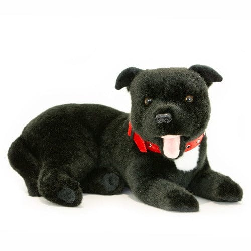 Staffy-Black-weighted-dog-1.8kg-sensory coener