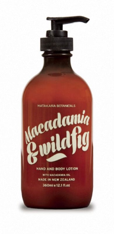 Matakana Botanical Smell Macadamia & Wildfig Hand & Body Lotion 360ml