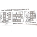 Sensory Corner Number Slide Puzzle