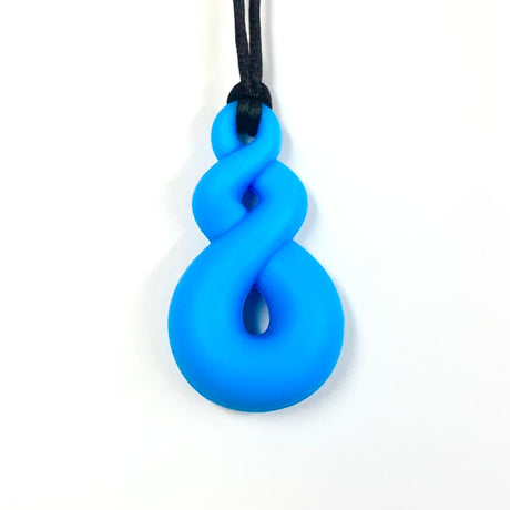 Sensory Corner Oral Motor Blue Chewable Helix Pendants