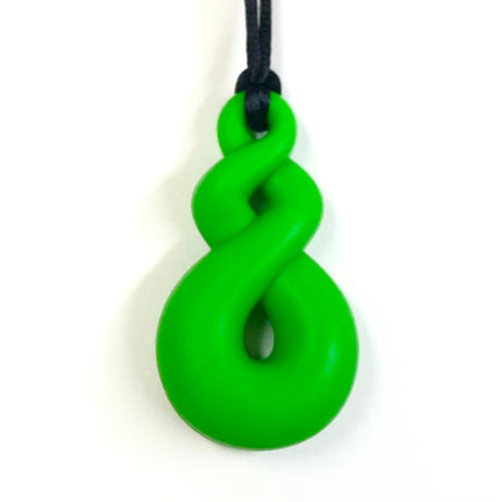 Sensory Corner Oral Motor Lime Green Chewable Helix Pendants
