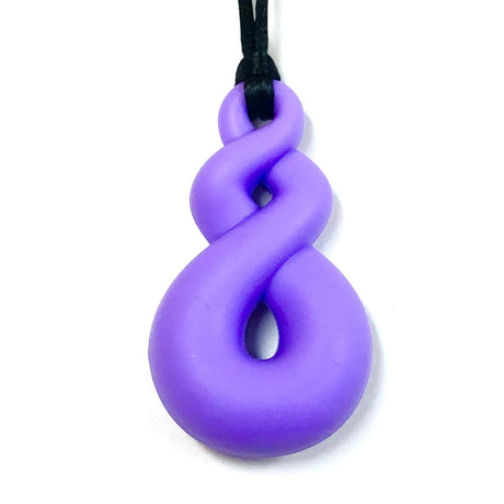 Sensory Corner Oral Motor Purple Chewable Helix Pendants