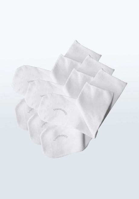 Smartknit Clothing & Accessories Medium / White / 3-Pack Seamless Kids Socks