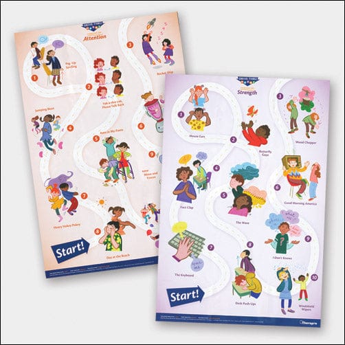 Therapro Books Attention and Strength Exercises