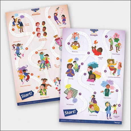 Therapro Books Attention and Strength Exercises