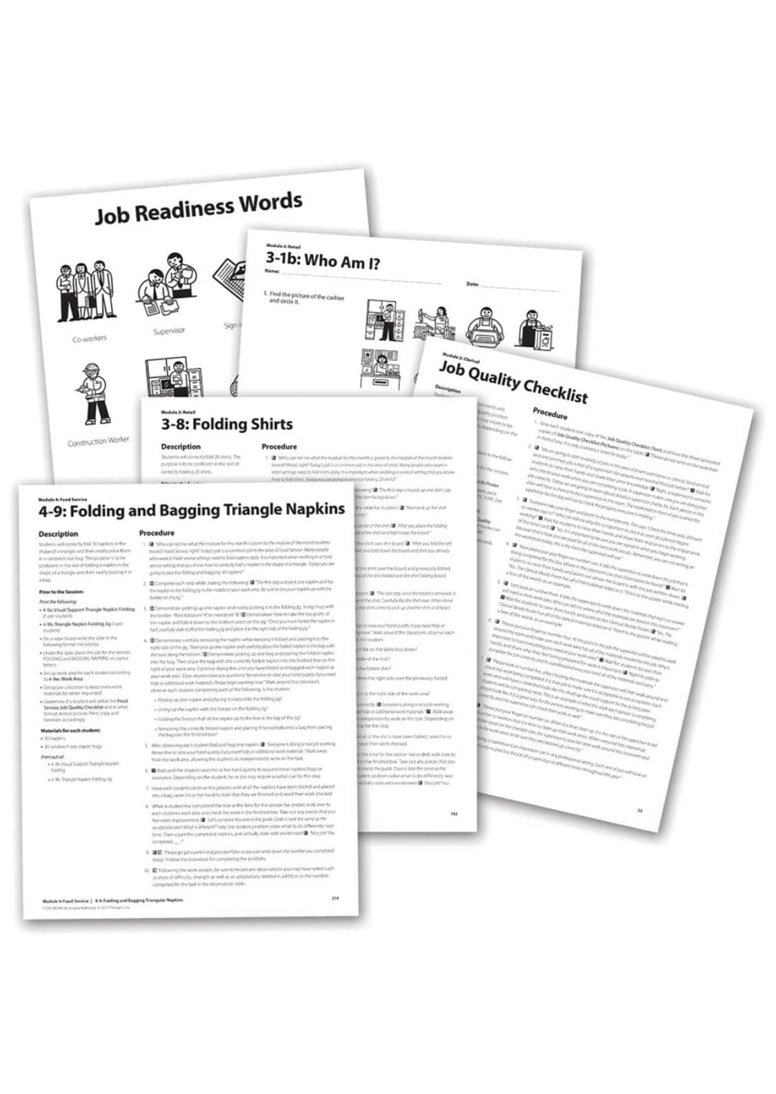 Therapro Books I Can Work Program