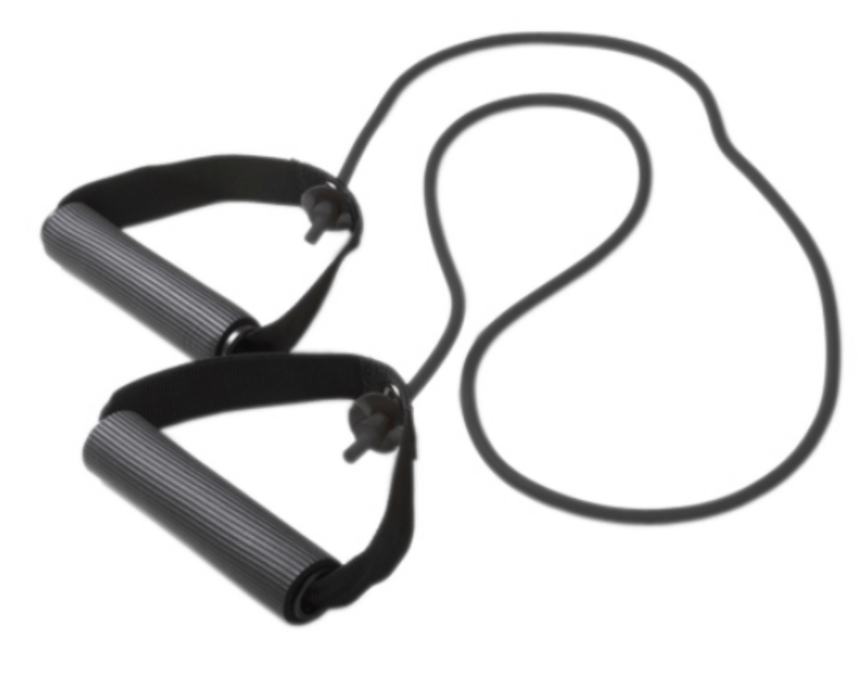 vendor-unknown Gross Motor Black Tubing n Handles Exerciser 36"