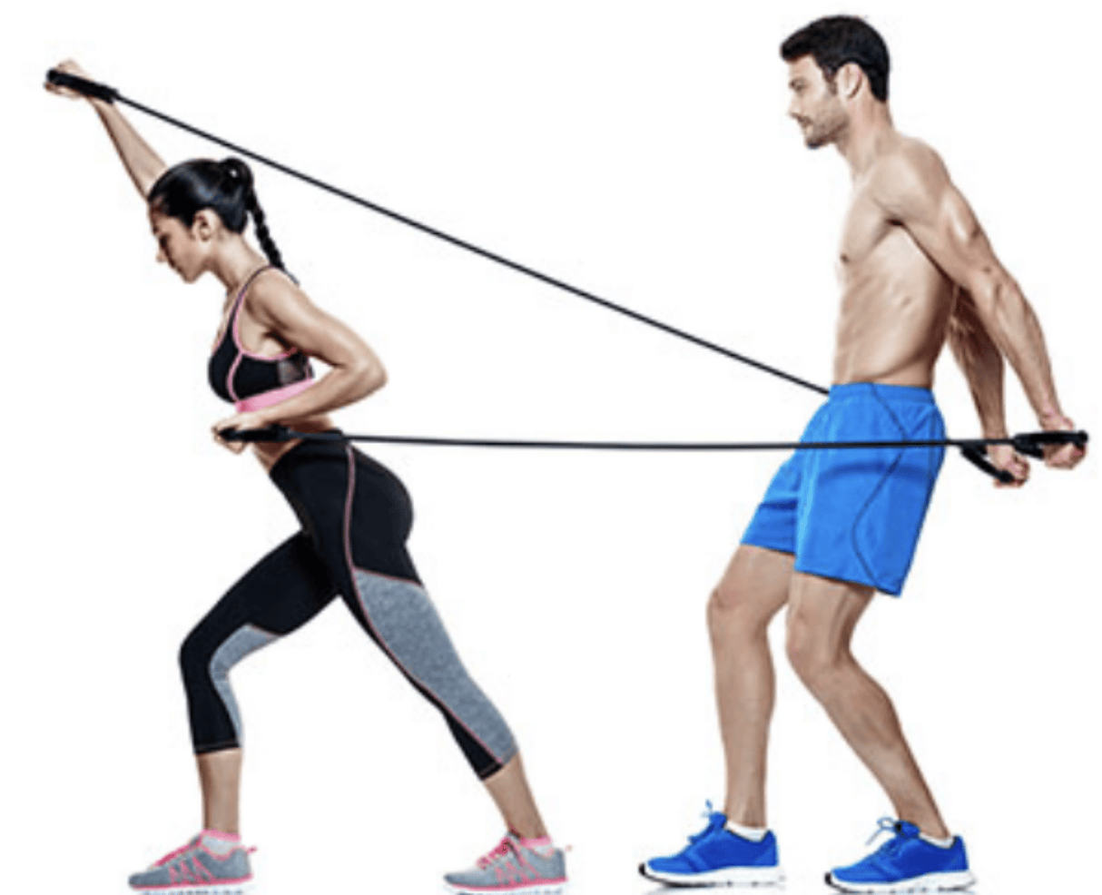 vendor-unknown Gross Motor Tubing n Handles Exerciser 36"